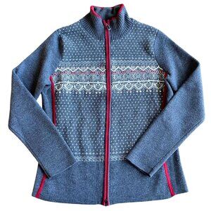 Eddie Bauer Sport Women's Zip Cardigan, Wool/Angora - Size Large